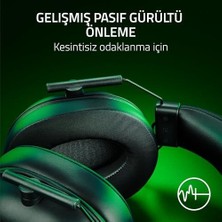 Asseds Store Blackshark V2 x (Xbox) - Xbox S|x Konsolu Için Kablolu E-Spor Kulaklık (250G, Kardioid Mikrofon, 50MM Sürücüler, Pasif Gürültü Engelleme, 3,5mm Konektör) Siyah