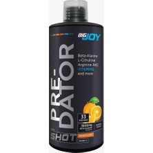 Asseds Store Sports Predator Shot, Portakal, 1000ML