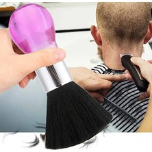 Asseds Store Topuzlu Berber/kuaför Ense Fırçası/kıl Temizleme Fırçası Pembe