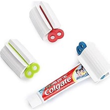 Ecovibe Pratik Diş Macunu Sıkma Aparatı Çevirmeli Diş Macun Sıkacağı 2 Li