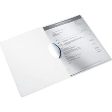 Asseds Store 41850036 Wow A4 Colorclip Sıkıştırmalı Dosya, Metalik Mavi