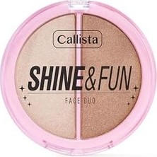 Asseds Store Shine & Fun Face Duo 100 Sparkle Crew Allık & Aydınlatıcı Paleti