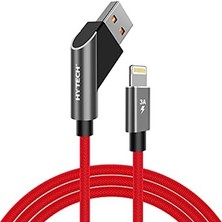 Asseds Store HY-X315 3A Lightning 1m, Kırmızı Şarj Kablosu