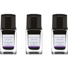 MiraLive Pılot Ink Iroshızuku - 3 Bottles 15 ml Mor Murasakı-Shıkıbu