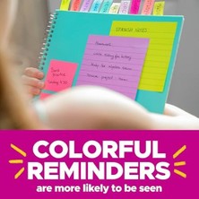 Ecovibe Super Sticky Notes, 5 x 20,3 cm 5 Pads