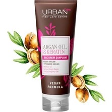 Asseds Store Argan Yağı & Keratin Kolay Kırılan Yıpranmış Saçlara Özel Saç Bakım Şampuanı 250 Ml- Vegan