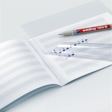 Asseds Store Edding 150 S Çok Amaçlı Silinebilir Asetat Kalemi - Non-Permanent Siyah