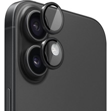 Asseds Store 16 Tekli Kamera Lens Koruma Camı Siyah