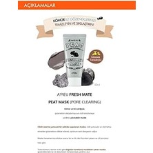 Asseds Store Gözenek Temizleyici Kil ve Kömür Maskesi 50 Mililitre Fresh Mate Peat Mask Pore Clearing