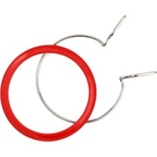 Asseds Store Üstün Kalite, Metal Yaylı Gergi Nakış Çemberleri, Çapraz Dikiş Kancası, Darning Hoops, Nakış Gergi Kulübesi (Kırmızı, Küçük)