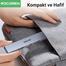 Asseds Store Type-C 5gbps 4 Portlu Usb-A 3.0 Çoklayıcı Dönüştürücü Hub