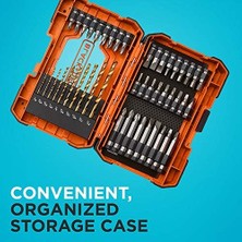 Ecovibe Black+Decker Matkap Ucu Seti/tornavida Ucu Seti, 46 Parça (BDA46SDDDAEV)