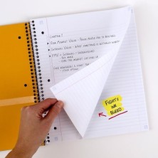 Ecovibe Star Spiral Not Defterleri, Cepli Plus Study Uygulaması, 6 Adet, 1 Adet, Kolej Çizgili Kağıt, 27,9 x 21,6 Cm, 100 Yaprak, (38052)
