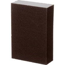 Asseds Store 3m CP000-6P-CC Zımpara Süngeri Ekstra Ince Kumlu, 3-3/4" x 2-5/8", Siyah, 6 Adet