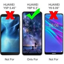 Asseds Store Y6P 360 Kılıf Şeffaf Ön Arka Silikon Kmp ile Uyumlu