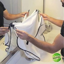 Asseds Store Max Erkek Sakal Önlüğü, En Iyi Hediye, Tıraş Örtüsü, Lavabo Için Sakal Tıraş Önlüğü, Pratik Sakal Düzeltme Önlüğü, Berber Pelerini, Sakal Silindiri Büyük Boy/vantuzlu/- Beyaz