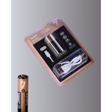 Hızlı Şarj Teknolojili USB Şarjlı Aaa Pil – 40 Dakikada Tam Şarj - Lisinya