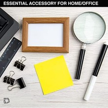 Asseds Store Deluxe Products Klasik Elde Taşınır Büyüteç - Seyahat Için Taşınabilir Kompakt Tasarım ve Küçük Baskı ve Hobi Okumaları Okumak Için 3x Büyütmeli 3" Cam Lens, Siyah, (SON-DP-8119)