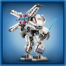 Asseds Store Luke Skywalker X–wing Robotu 75390 – 6 Yaş ve Üzeri Çocuklar Için Hediye Fikri, Işın Kılıcı ve Blaster Silahıyla Birlikte Minifigür Içeren Yaratıcı Oyuncak Yapım Seti (195 Parça)