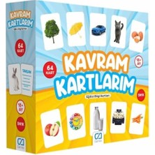 Asseds Store Kavram Kartlarım Eğitici Bilgi Kartları 5175