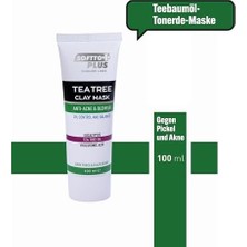 Asseds Store Softto Plus Çay Ağacı Sivilce ve Akne Karşıtı Kil Maskesi 100 ml