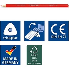 Asseds Store 157 SB24 13 Ergosoft Üçgen Kuru Boya 24'lü