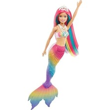 Asseds Store Dreamtopia Renk Değiştiren Sihirli Denizkızı, Gökkuşağı Renginde Saçlar, Suyla Renk Değiştirme Özelliği, 3-7 Yaş Arası Için GTF89