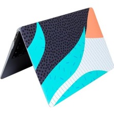 Asseds Store Air M1 Kılıf 13 Inç WAVELAYERS01NL Touchıd M1 Air A2337 A2179 A1932 ile Uyumlu Turkuaz