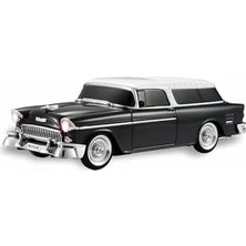 MiraLive Antika Araba Chevy Bluetooth Hoparlör Ev Dekoratif Parlak Araba Şekilli Tf USB Fm Aux WS-1955 (Siyah)