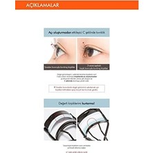 Asseds Store 3 Kat Güçlü Kirpik Kıvırıcı 3-Wave Eyelash Curler