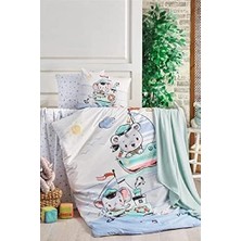 Asseds Store Kristal Bebek Nevresim Takımı Sailing Blue