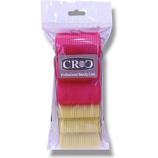 Asseds Store Croc 1209 Karma 6lı Mini Paket Bigudi Cırtlı Saç Bigudisi