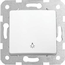 Asseds Store /rollina Beyaz Light Mekanizma ve Düğme