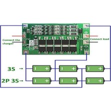 Asseds Store 3s 60A Bms Devresi (Balanslı)