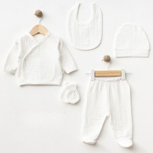 Sebi Prime Sebi Bebe %100 Pamuk Müslin Hastane Çıkışı