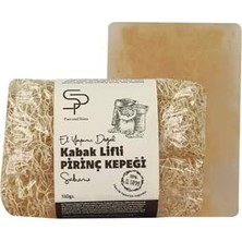 Asseds Store El Yapımı Doğal Kabak Lifli Pirinç Kepeği Sabunu