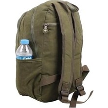 Asseds Store Cox 8812 Yeşil Klinkır Kumaş Sırt Çantası