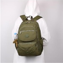 Asseds Store Cox 8860 Yeşil Klınkır Maymunlu Günlük ve Okul Sırt Çantası