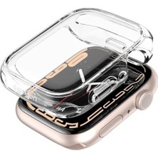 Asseds Store ile Uyumlu 41MM (Seri 9/8/7) Kılıf Ultra Hybrid Crystal Clear - ACS04613