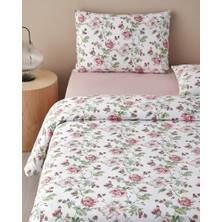 Ecovibe Sparkling Flowers Size Nevresim Takımı Yeşil