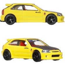 Asseds Store 1:64 Premium Car Culture 2'li Paket 99 Honda Cıvıc Type R (Ek9) & Honda Cıvıc Type R HBL96 - JBL00