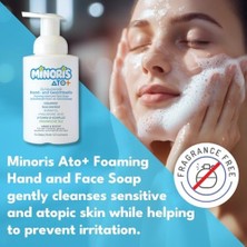 Asseds Store Minoris Ato+ Köpük El ve Yüz Temizleme Sabunu Minoris Ato+ Köpük El Sabunu Hassas, Çok Kuru ve Atopik, Atopiğe Eğilim Gösteren Ciltlere Özel Besleyici, Yeniden Yapılandırıcı, Yoğun Nemlendirici 300 ml
