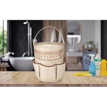 Asseds Store Buti Derili 6 Cepli Sepet Organizer Çok Amaçlı Düzenleyici Çanta Kahverengi 103914