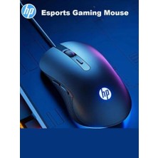 Asseds Store Hp M280 Rgb 6400DPI Kablolu Gaming Oyuncu Mouse Siyah