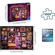 Ecovibe 16523 All Other 16523-VILLAINOUS: Dr. Facilier 14 Yaşından Büyük Yetişkinler ve Çocuklar Için 1000 Parça Bulmaca