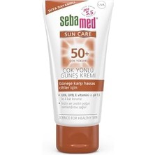 Asseds Store Sun Care Spf 50+ Uva/uvb Filtresi ve E Vitamini Üçlü Yüksek Koruma Çok Yönlü Güneş Kremi 50 ml