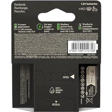 Asseds Store Recyko Pro Aaa Ince Ni-Mh Şarjlı Pil, 1.2 Volt, 4'lü Kart
