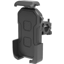 Asseds Store Bisiklet Motosiklet ve Scooter Için Gidon Uyumlu Telefon Tutucu Orjinal Malzeme Yüksek Kalite 360 Derece Dönebilen Modellere Uyumlu Kolay Kurulum ve Kullanım CZ027 (CZ027)