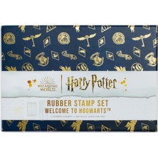 Asseds Store Potter: Welcome To Hogwarts Rubber Stamp Set