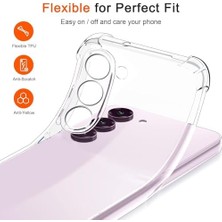 Asseds Store Galaxy S23 Uyumlu Darbe Önleyici Sararmaya Dayanıklı Airbag Korumalı Ultra Slim Tpu Şeffaf Silikon Kılıf (Şeffaf, Galaxy S23)